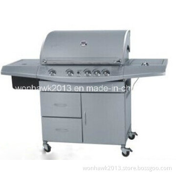 High Quality Stainless Steel Gas BBQ Grill with CE Certificate